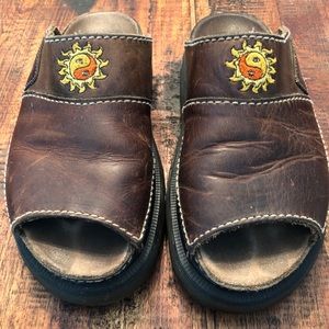 Vintage Dr Martens Ying Yang Sun Sandal Circa 1990